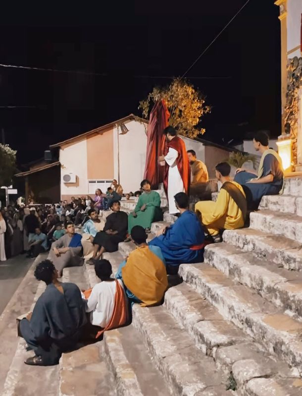 Teatro da Paixão de Cristo emociona centenas de fiéis em  Caetité — imagem 2